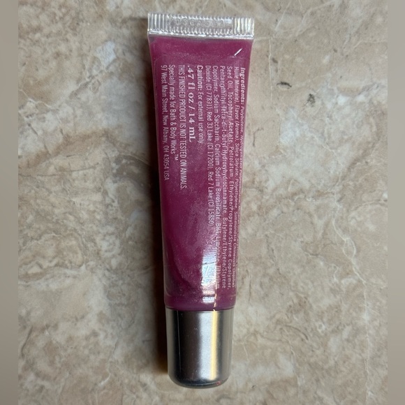 Bath & Body Works Sheer Tasty Lip Colour Gloss Grape Soda Purple New Sealed - Picture 2 of 2